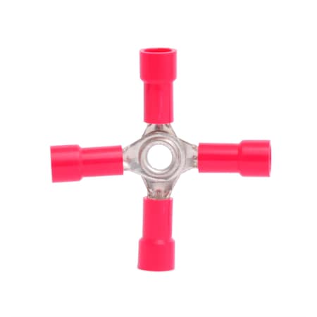 Hillsdale Terminal Wire Connector, 18 AWG Max, Vinyl Insulation, 250 PK 50430